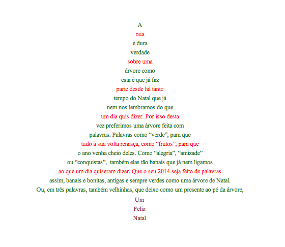 A dura verdade sobre as árvores de Natal - Hamlet